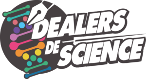 Logo carré des dealers de science